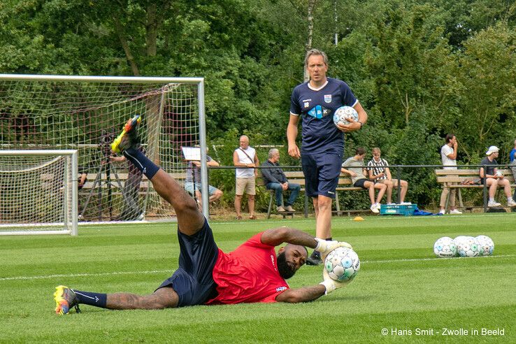 In beeld: Eerste training van PEC Zwolle in Wijthmen - Foto: Hans Smit