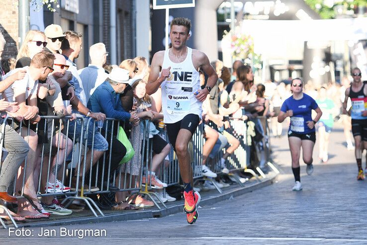 Robert van der Spelt, de snelste Nederlander op de Halve Marathon. - Foto: Jan Burgman