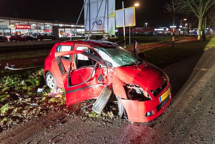 Stomdronken knalde de Zwolse vrouw vorig jaar op een boom langs de Oude Meppelerstraatweg. - Foto: Peter Denekamp