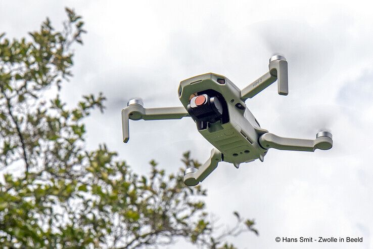 Archieffoto van een drone. - Foto: Hans Smit