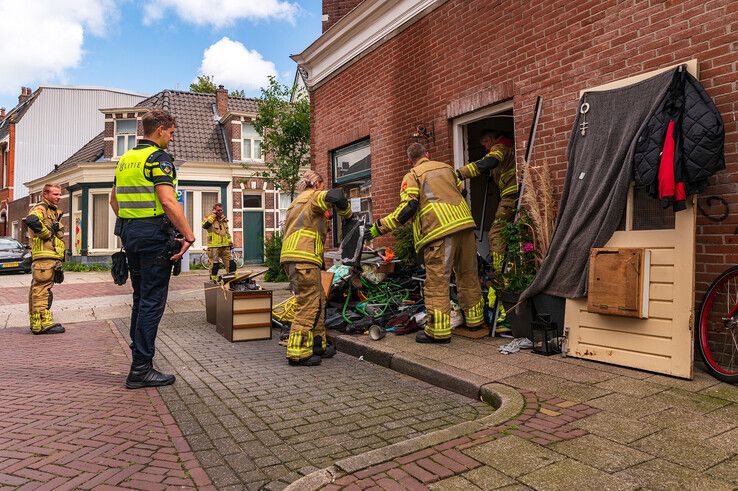 Gemeente verklaart verslonsde woning in Assendorp onbewoonbaar - Foto: Peter Denekamp