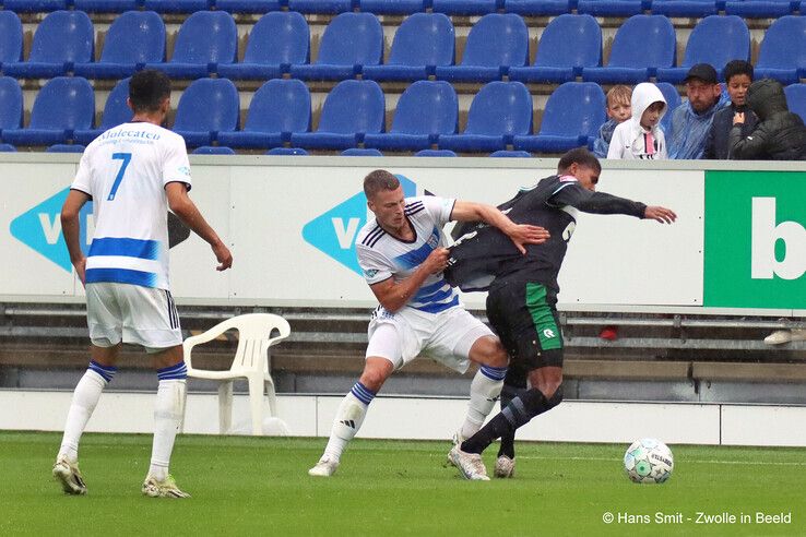 In beeld: PEC Zwolle speelt gelijk tegen FC Groningen - Foto: Hans Smit