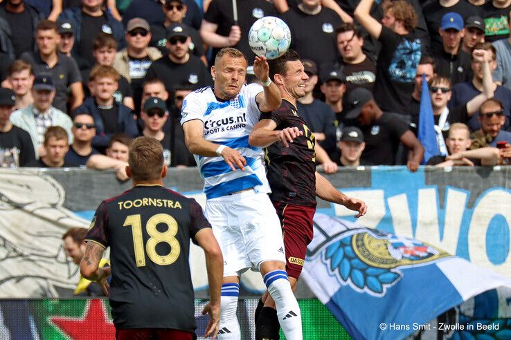 In beeld: PEC Zwolle pakt eerste driepunter in eredivisieseizoen - Foto: Hans Smit