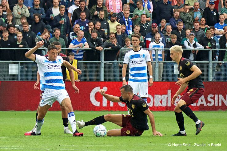 In beeld: PEC Zwolle pakt eerste driepunter in eredivisieseizoen - Foto: Hans Smit