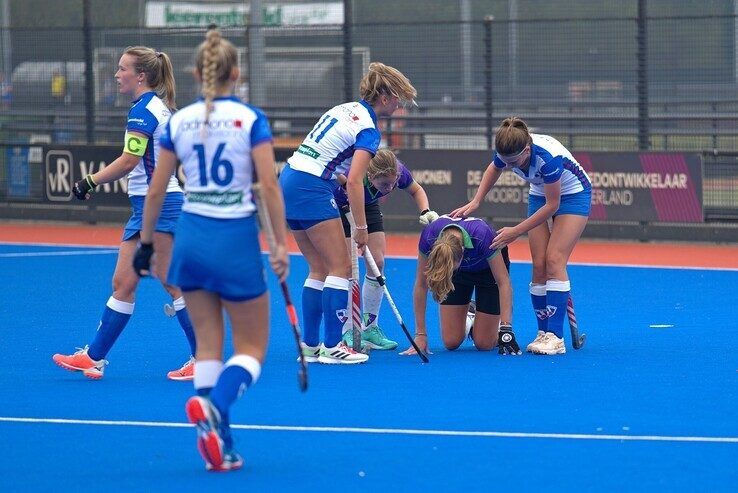 Focus op hockey: Zwolse hockeyvrouwen kloppen Eindhoven in waar doelpuntenfestijn - Foto: Bob Koning
