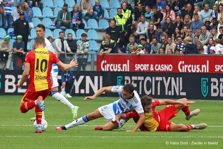 In beeld: IJsselderby eindigt in remise - Foto: Hans Smit