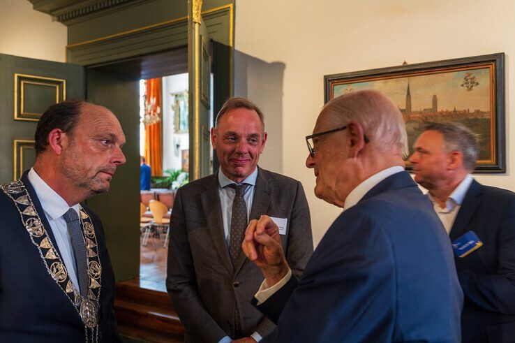 Koninklijk bezoek in Zwolle: Pieter van Vollenhove woont landelijke opening Monumentendag bij - Foto: Peter Denekamp