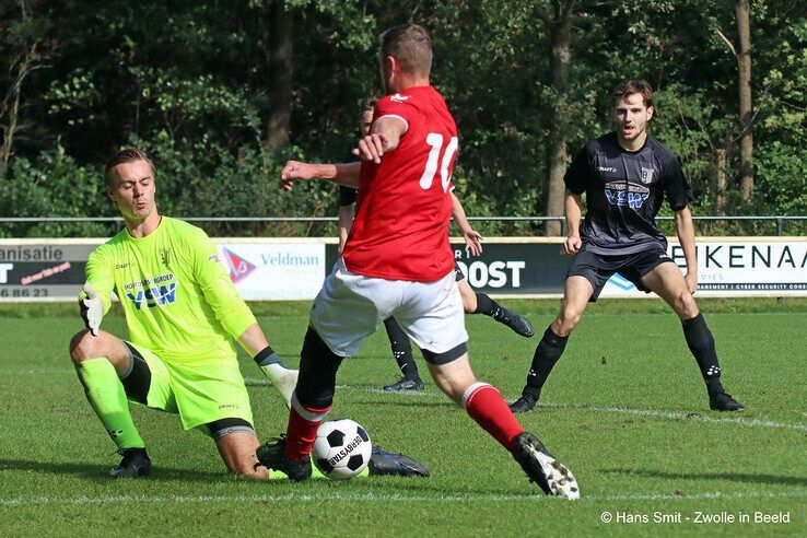 VV Wijthmen won zaterdag met 1-0 van Windesheim. - Foto: Hans Smit