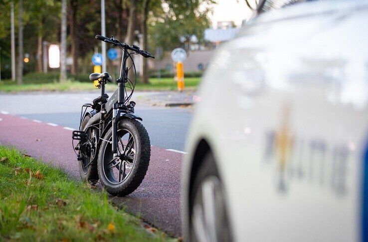 Fatbiker gewond naar ziekenhuis door valpartij in Aa-landen - Foto: Hugo Janssen