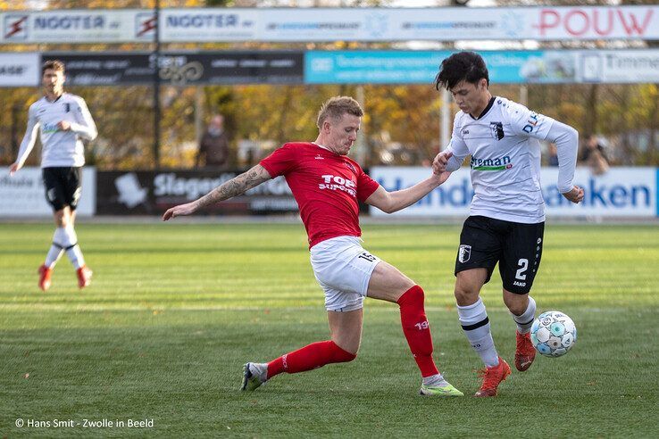 Focus op amateurvoetbal: Berkum verliest nipt van koploper Excelsior ’31 - Foto: Hans Smit