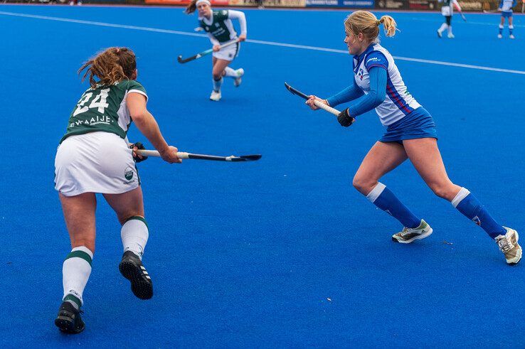 HC Zwolle Dames 1 won met 3-1 van Cartouche. - Foto: Peter Denekamp