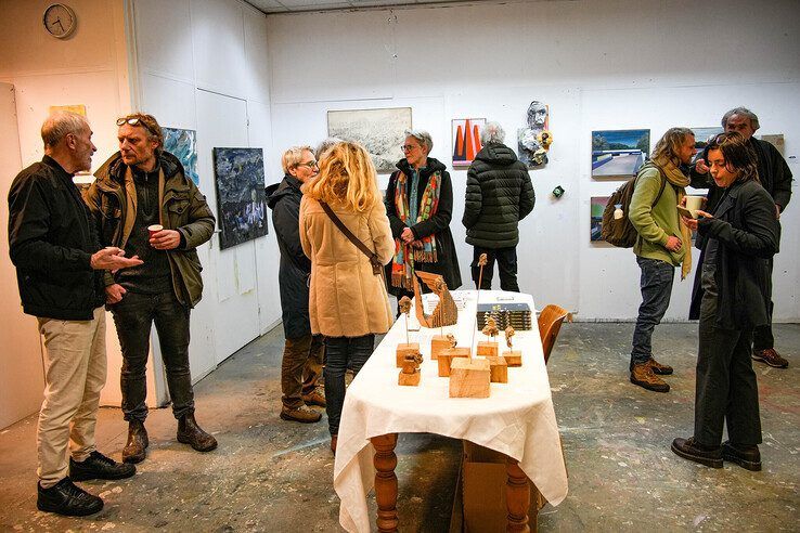 In beeld: Kunst kopen zonder tussenkomst van galerie in Zwolle - Foto: Obbe Bakker