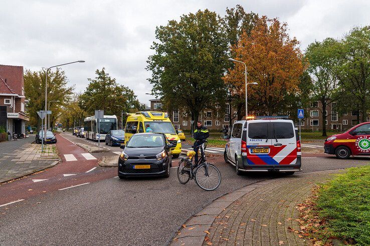 De fietsster werd aangereden op Meppelerstraatweg. - Foto: Peter Denekamp