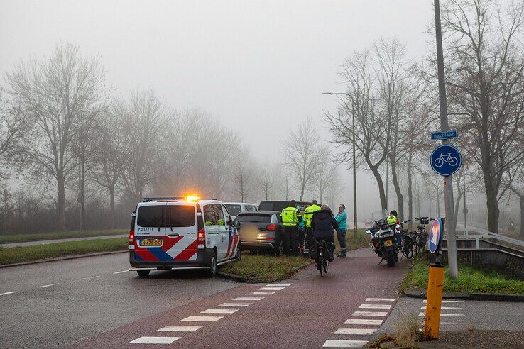 Op de kruising Bachlaan - Middelweg vonden de afgelopen tien jaar 33 ongelukken plaats. - Foto: Ruben Meinten