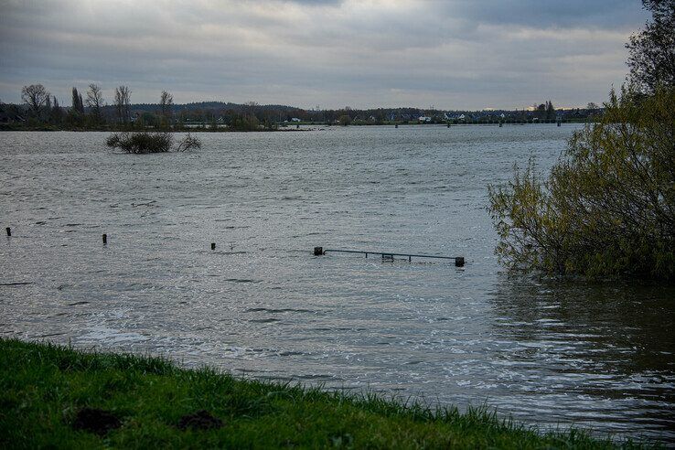 Hoogwater in de IJssel - Foto: Obbe Bakker