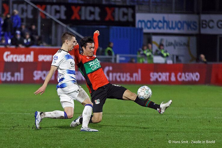 In beeld: PEC Zwolle gaat onderuit tegen NEC - Foto: Hans Smit