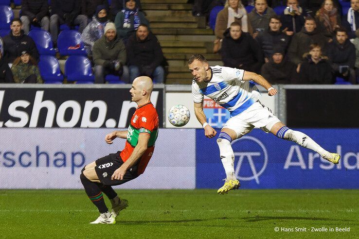 In beeld: PEC Zwolle gaat onderuit tegen NEC - Foto: Hans Smit