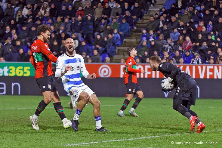 In beeld: PEC Zwolle gaat onderuit tegen NEC - Foto: Hans Smit