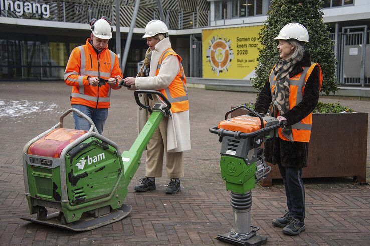 Vergroening campus Windesheim gestart - Foto: Obbe Bakker