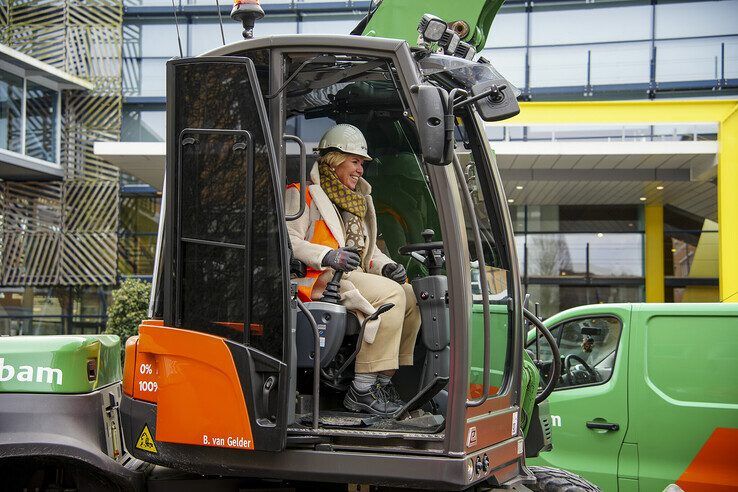 Vergroening campus Windesheim gestart - Foto: Obbe Bakker