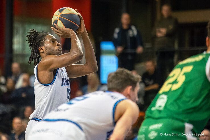 In beeld: Landstede Hammers bereikt finale van Basketball Cup - Foto: Hans Smit