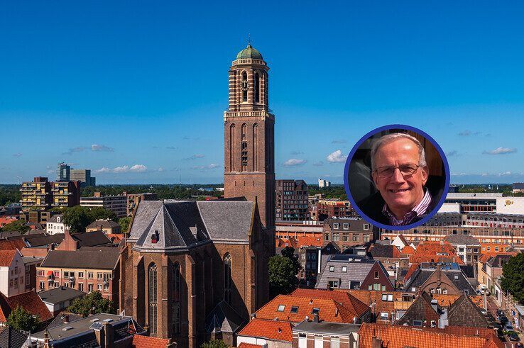 De doorsnee Zwollenaar is trots op de Peperbus en daar hoort die basiliek simpelweg bij. - Foto: Peter Denekamp