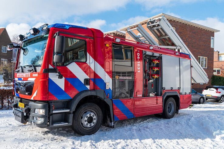 De soortgelijke tankautospuit van post Zwolle-Noord, die in februari 2021 in dienst is gekomen. - Foto: Peter Denekamp