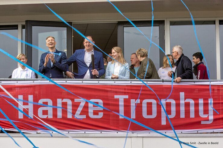 In beeld: Jubileumeditie Hanze Trophy van start in Zwolle-Zuid - Foto: Hans Smit