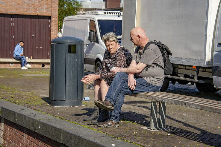 In beeld: Zwolle geniet met volle teugen van warmste 6 april ooit - Foto: Obbe Bakker