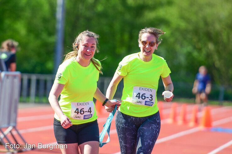 In beeld: Kinderen tot 12 jaar debuteren bij Ekiden Zwolle - Foto: Jan Burgman