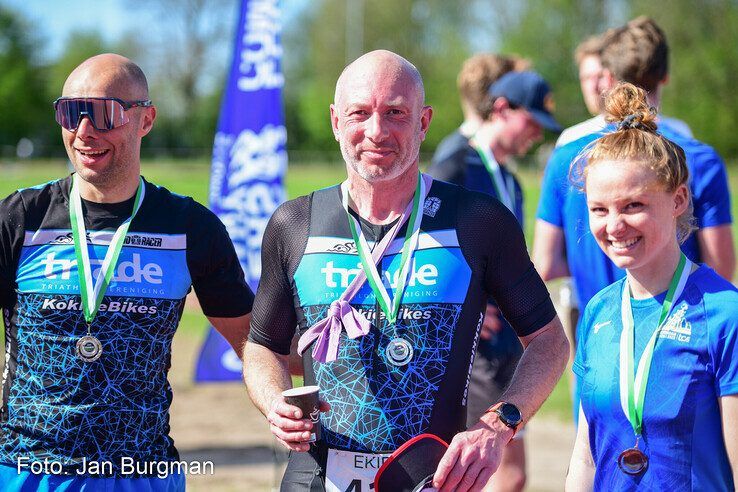 In beeld: Kinderen tot 12 jaar debuteren bij Ekiden Zwolle - Foto: Jan Burgman