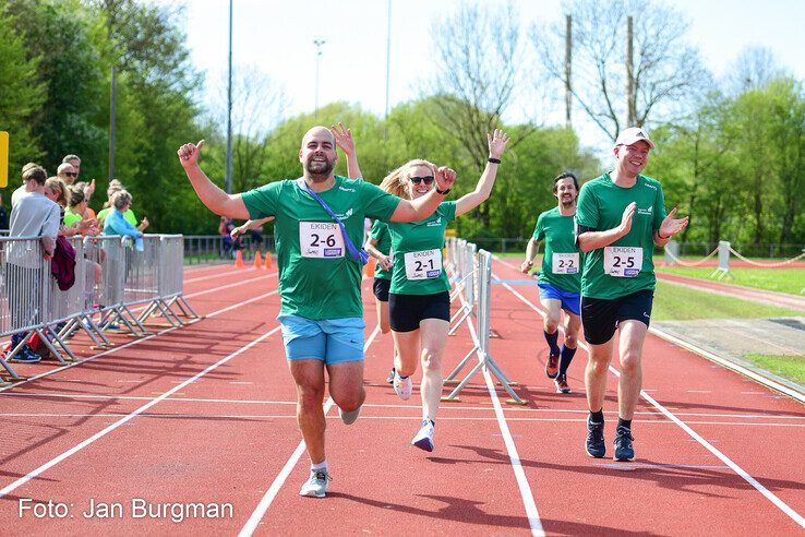 In beeld: Kinderen tot 12 jaar debuteren bij Ekiden Zwolle - Foto: Jan Burgman