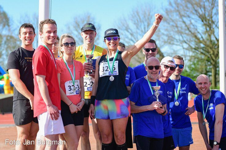 In beeld: Kinderen tot 12 jaar debuteren bij Ekiden Zwolle - Foto: Jan Burgman