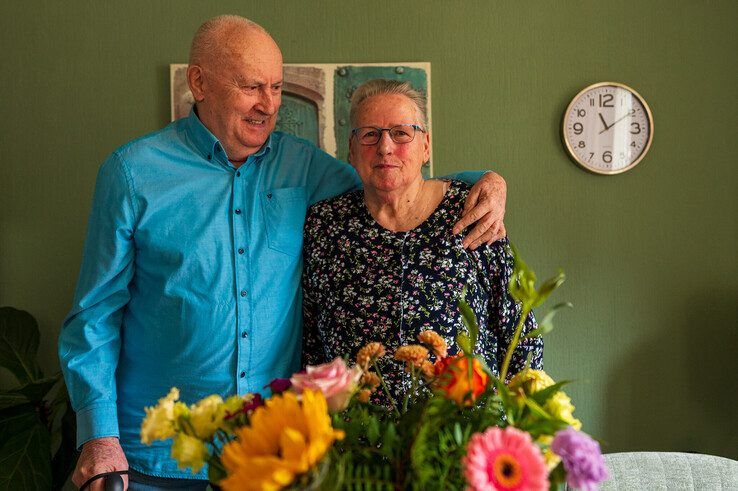 André en Tineke ten Berge zijn 60 jaar getrouwd. - Foto: Peter Denekamp