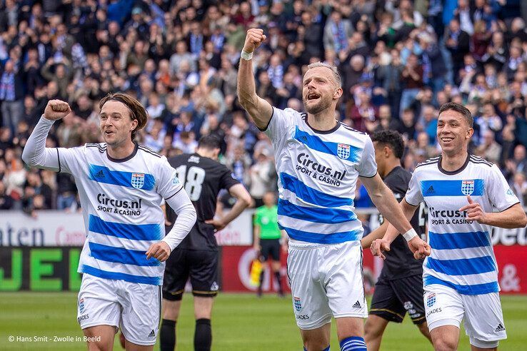 PEC Zwolle zeker van lijfsbehoud na winst op Heracles - Foto: Hans Smit