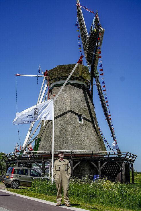 In beeld: Molens in Zwolle en Hattem openen deuren op Nationale Molendag - Foto: Obbe Bakker