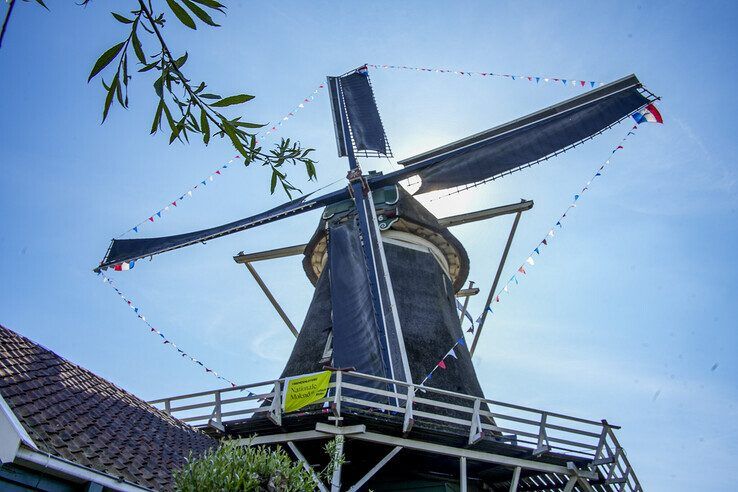 In beeld: Molens in Zwolle en Hattem openen deuren op Nationale Molendag - Foto: Obbe Bakker