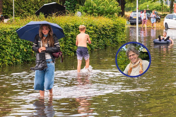 We hebben allemaal weleens in een zomerse stortbui gestaan, druipend en wel, terwijl de regen met bakken uit de lucht viel. - Foto: Peter Denekamp