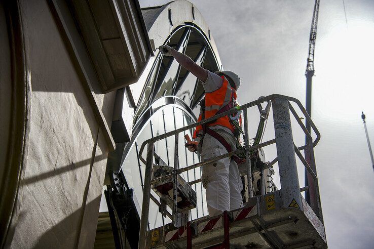 In beeld: Station Zwolle en Hoge Spoorbrug flink onderhanden genomen tijdens treinvrije periode - Foto: Obbe Bakker