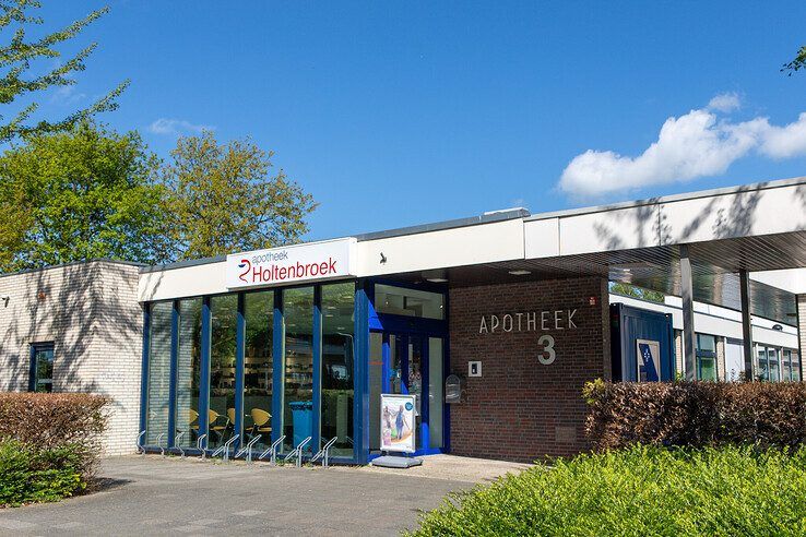 Apotheek Holtenbroek aan het Straussplein. - Foto: Ruben Meinten