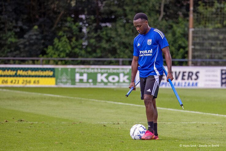 In beeld: Eerste training van nieuwe seizoen zit erop voor PEC Zwolle, zaterdag eerste oefenpot - Foto: Hans Smit