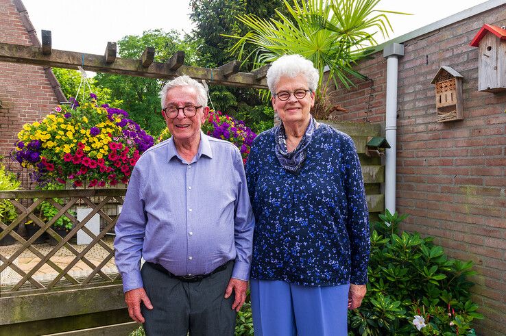Arnold en Willy Bergman zijn 60 jaar getrouwd. - Foto: Peter Denekamp