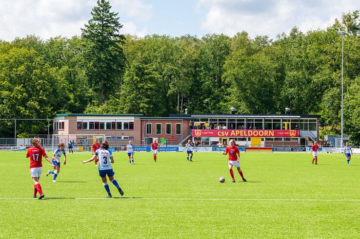 ZAC Vrouwen verloor de bekerfinale in Apeldoorn met 0-2 van AZSV. - Foto: Peter Denekamp