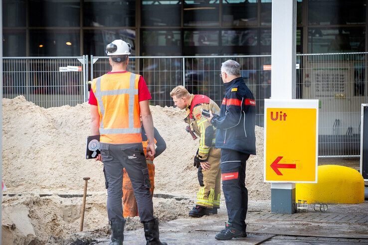 Schoonmaakklus bij benzinestation veroorzaakt flinke stankoverlast - Foto: Hugo Janssen