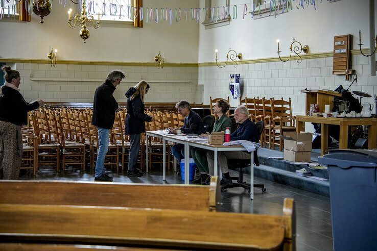 GroenLinks-PvdA grootste in Zwolle bij Europese verkiezingen, PVV boekt meeste winst - Foto: Obbe Bakker