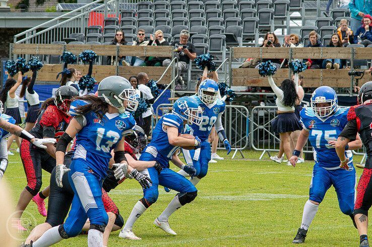 Zwolle Blue Jays pakt opnieuw de landstitel in Leiden. - Foto: Fabian Richardson