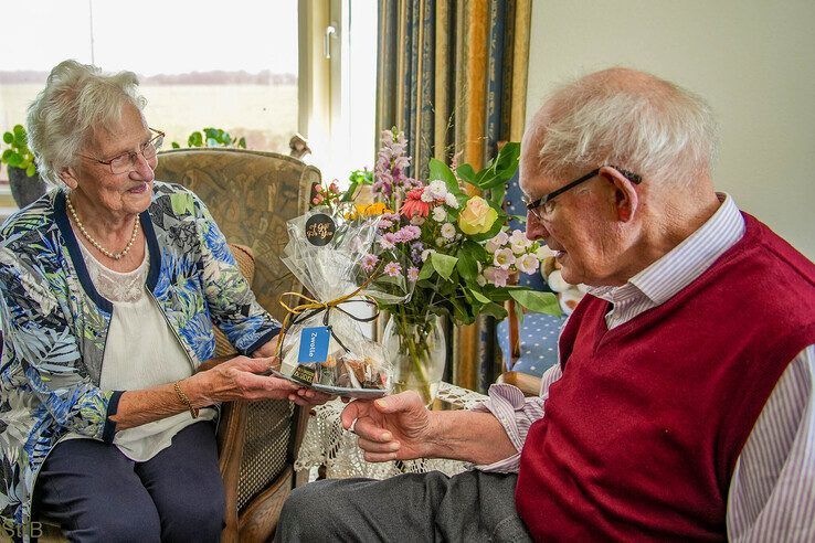 Willem en Stijntje Borst van Erve Slendebroek 60 jaar getrouwd - Foto: Obbe Bakker