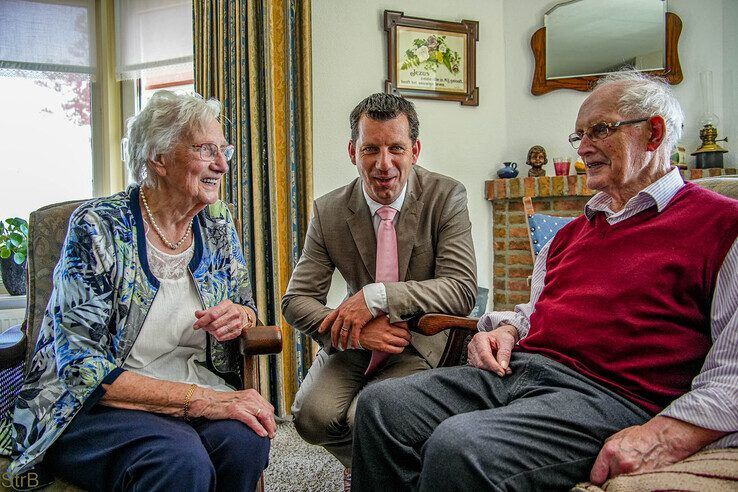 Willem en Stijntje Borst van Erve Slendebroek 60 jaar getrouwd - Foto: Obbe Bakker