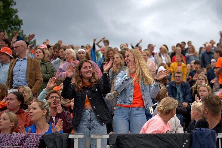 In beeld: Oranje Dames en Heren winnen uitzwaaiwedstrijden in Zwolle - Foto: Bob Koning