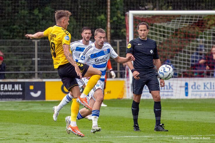 In beeld: PEC Zwolle verliest oefenduel van Horsens - Foto: Hans Smit